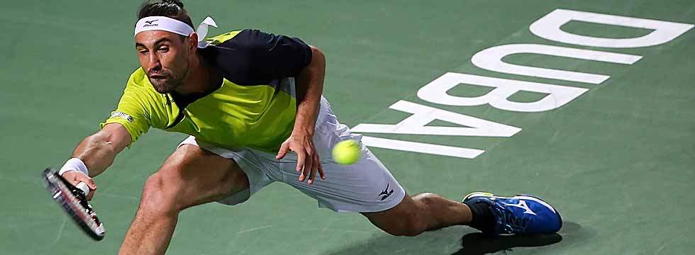 Marcos Falls To Wawrinka In Dubai Final